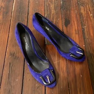 Blue Nine West shoes
